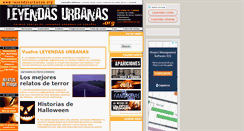 Desktop Screenshot of leyendasurbanas.org